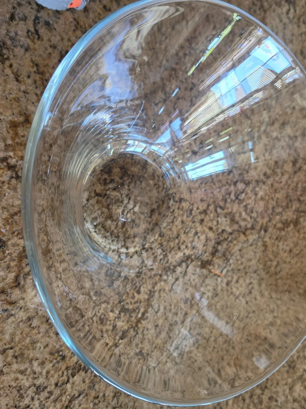 Krosno Poland Pottery Barn Montana Clear Glass Bowl Centerpiece NEW